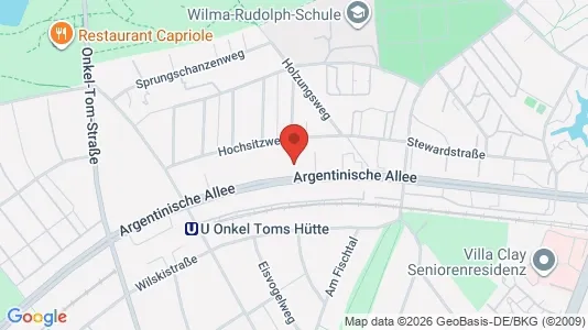 Rooms for rent i Berlin Steglitz-Zehlendorf - kort over placeringen