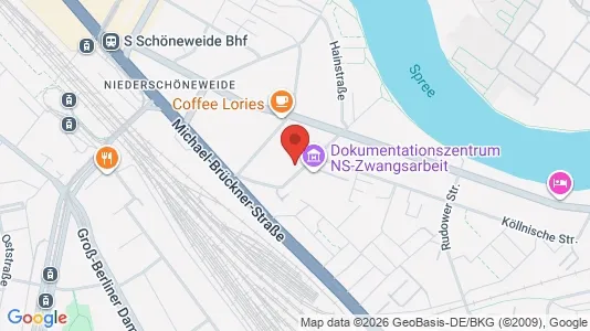 Apartments for rent i Berlin Treptow-Köpenick - kort over placeringen