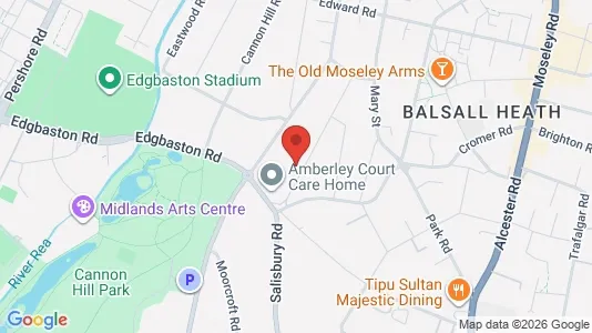 Apartments for rent i Birmingham - West Midlands - kort over placeringen