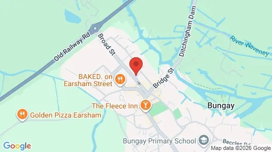 Apartments for rent i Bungay - Suffolk - kort over placeringen