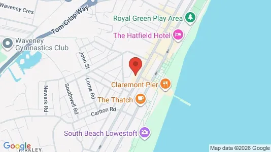 Apartments for rent i Lowestoft - Suffolk - kort over placeringen