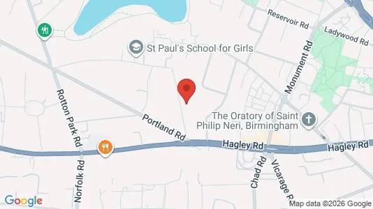 Apartments for rent i Birmingham - West Midlands - kort over placeringen