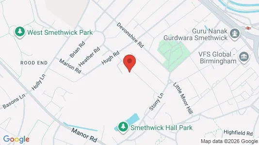 Apartments for rent i Smethwick - West Midlands - kort over placeringen