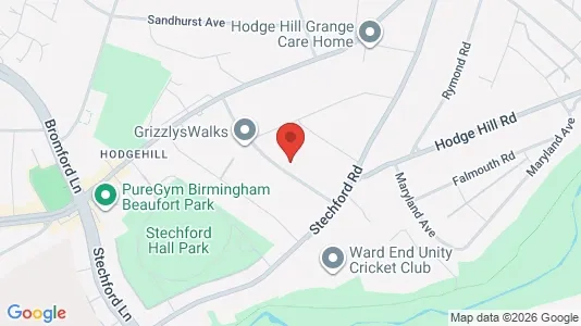 Apartments for rent i Birmingham - West Midlands - kort over placeringen