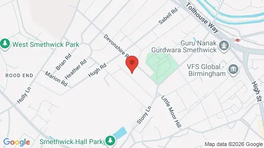 Apartments for rent i Smethwick - West Midlands - kort over placeringen