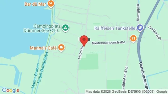 Apartments for rent i Diepholz - kort over placeringen