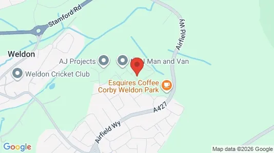 Apartments for rent i Corby - Northamptonshire - kort over placeringen