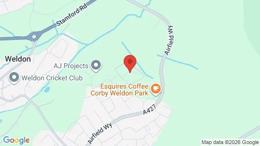Apartments for rent i Corby - Northamptonshire - kort over placeringen