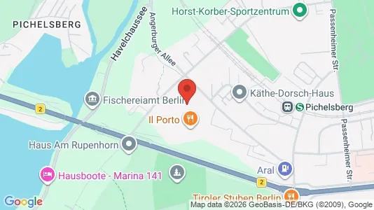Apartments for rent i Berlin Charlottenburg-Wilmersdorf - kort over placeringen