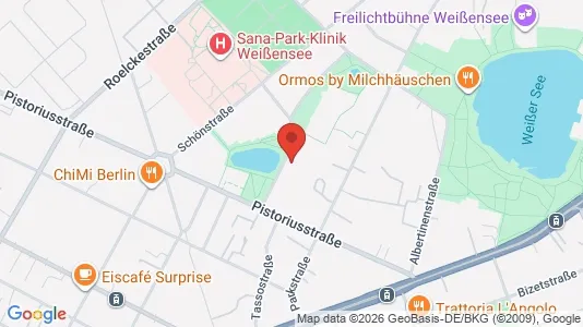 Apartments for rent i Berlin Pankow - kort over placeringen