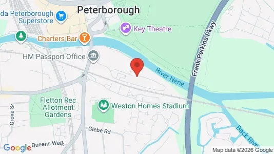 Apartments for rent i Peterborough - Cambridgeshire - kort over placeringen