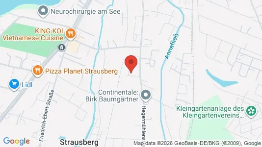 Apartments for rent i Märkisch-Oderland - kort over placeringen