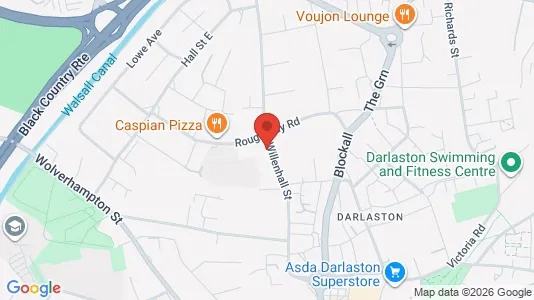 Apartments for rent i Willenhall - West Midlands - kort over placeringen
