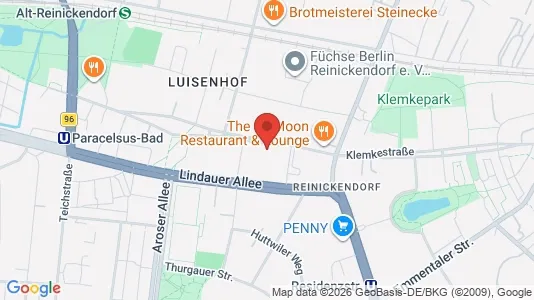 Apartments for rent i Berlin Reinickendorf - kort over placeringen