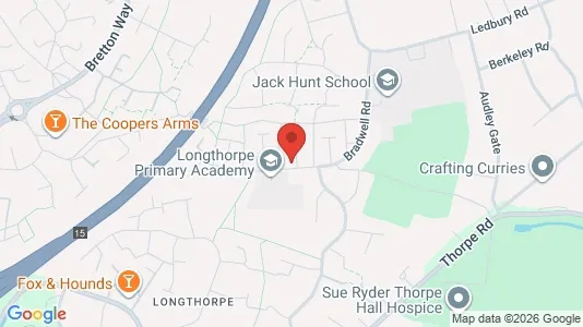 Apartments for rent i Peterborough - Cambridgeshire - kort over placeringen
