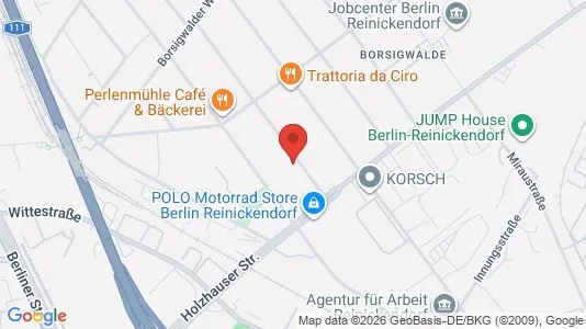 Apartments for rent i Berlin Reinickendorf - kort over placeringen