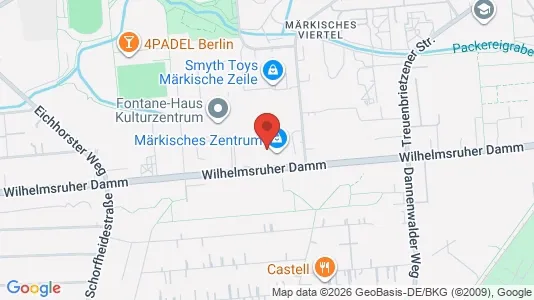 Apartments for rent i Berlin Reinickendorf - kort over placeringen