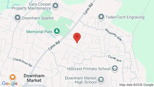 Apartments for rent i Downham Market - Norfolk - kort over placeringen
