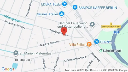 Apartments for rent i Berlin Reinickendorf - kort over placeringen