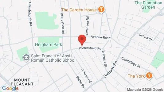 Apartments for rent i Norwich - Norfolk - kort over placeringen