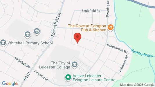 Apartments for rent i Leicester - Leicestershire - kort over placeringen