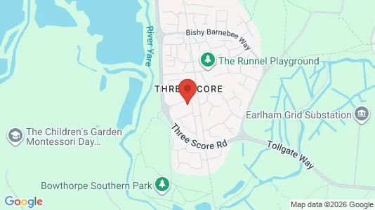 Apartments for rent i Norwich - Norfolk - kort over placeringen