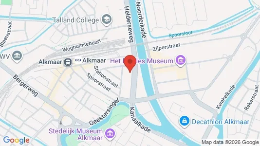 Apartments for rent i Alkmaar - kort over placeringen