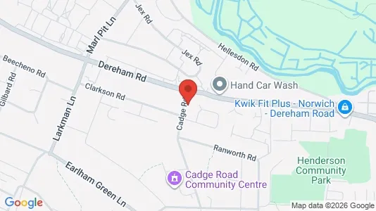 Apartments for rent i Norwich - Norfolk - kort over placeringen