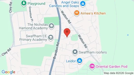 Apartments for rent i Swaffham - Norfolk - kort over placeringen