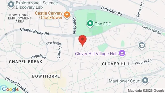 Apartments for rent i Norwich - Norfolk - kort over placeringen