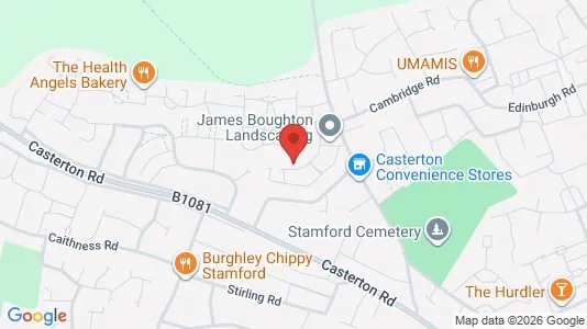 Apartments for rent i Stamford - Lincolnshire - kort over placeringen