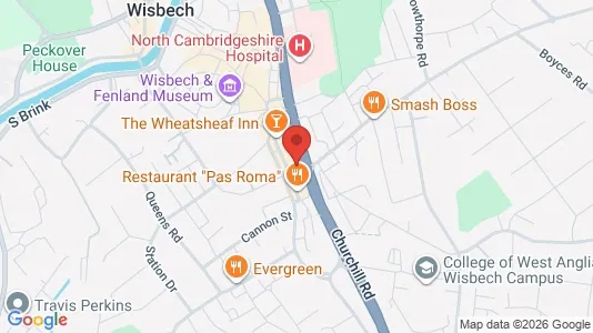 Apartments for rent i Wisbech - Cambridgeshire - kort over placeringen