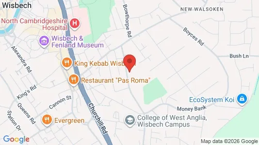 Apartments for rent i Wisbech - Cambridgeshire - kort over placeringen