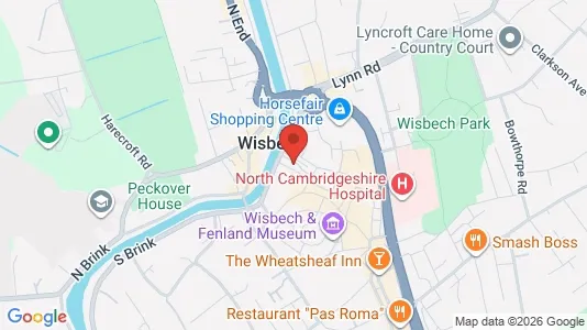 Apartments for rent i Wisbech - Cambridgeshire - kort over placeringen