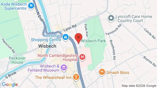 Apartments for rent i Wisbech - Cambridgeshire - kort over placeringen
