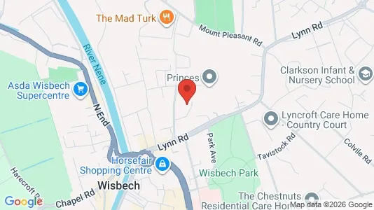 Apartments for rent i Wisbech - Cambridgeshire - kort over placeringen