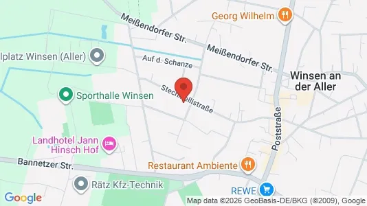 Apartments for rent i Celle - kort over placeringen