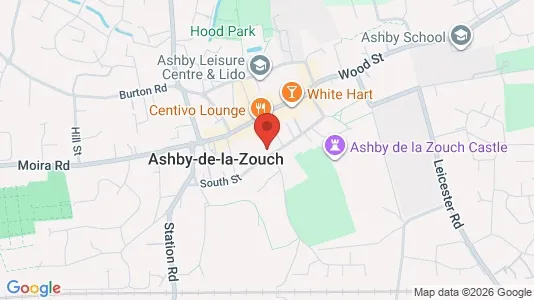 Apartments for rent i Ashby-de-la-Zouch - Leicestershire - kort over placeringen