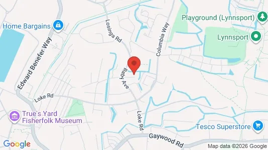 Apartments for rent i King's Lynn - Norfolk - kort over placeringen