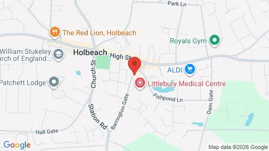 Apartments for rent i Spalding - Lincolnshire - kort over placeringen