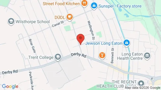 Apartments for rent i Nottingham - Nottinghamshire - kort over placeringen