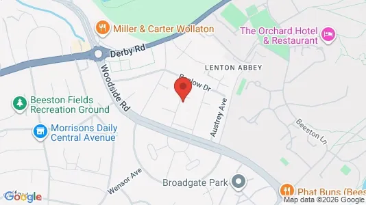 Apartments for rent i Nottingham - Nottinghamshire - kort over placeringen