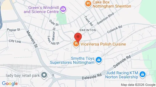 Apartments for rent i Nottingham - Nottinghamshire - kort over placeringen