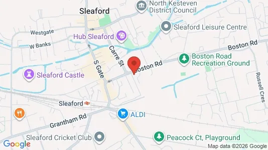 Apartments for rent i Sleaford - Lincolnshire - kort over placeringen