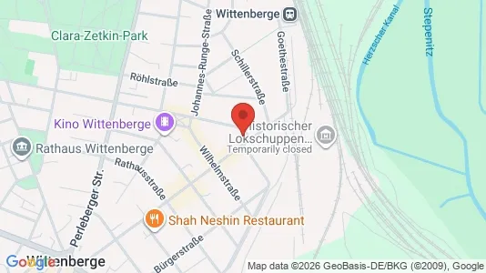 Apartments for rent i Prignitz - kort over placeringen