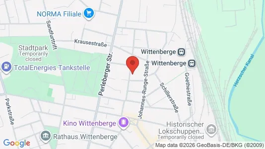 Apartments for rent i Prignitz - kort over placeringen