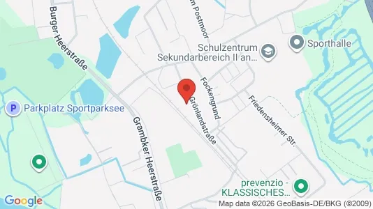Apartments for rent i Bremen - kort over placeringen