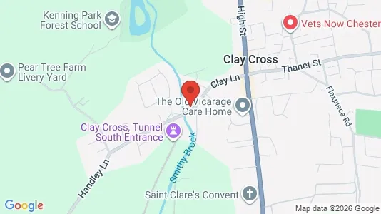 Apartments for rent i Chesterfield - Derbyshire - kort over placeringen