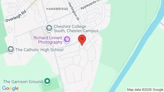 Apartments for rent i Chester - Cheshire - kort over placeringen