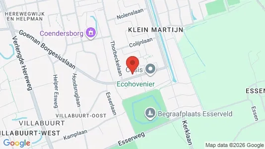 Apartments for rent i Groningen - kort over placeringen